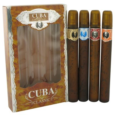 Cuba Red Cologne By Fragluxe Gift Set