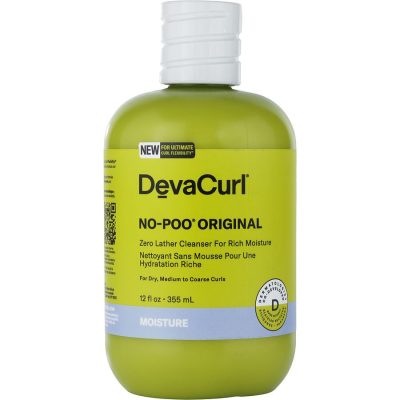 Curl No Poo Original Zero Lather Cleanser 12 Oz - Deva By Deva Concepts