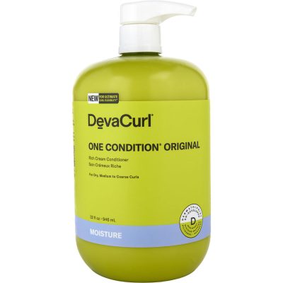 Curl One Condition Original Rich Cream Conditioner 32 Oz - Deva By Deva Concepts