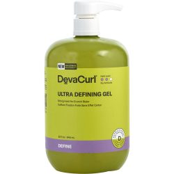 Curl Ultra Defining Gel Strong Hold No-Crunch Styler 32 Oz (Packaging May Vary) - Deva By Deva Concepts