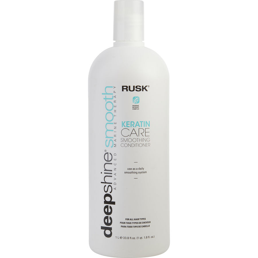 Deepshine Smooth Keratin Care Smoothing Conditioner 33.8 Oz - Rusk By Rusk Deepshine Smooth Keratin Care Smoothing Conditioner 33.8 Oz - Rusk By Rusk