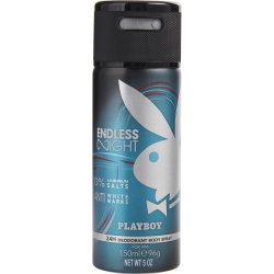 Deodorant Body Spray 5 Oz - Playboy Endless Night By Playboy