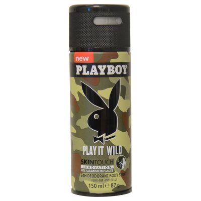 Deodorant Body Spray 5 Oz - Playboy Play It Wild By Playboy