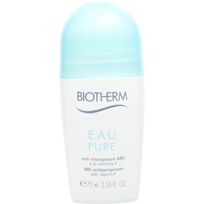 Deodorant Roll-On  Anti Perspirant 2.5 Oz - Biotherm Eau Pure By Biotherm
