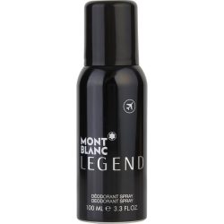 Deodorant Spray 3.3 Oz - Mont Blanc Legend By Mont Blanc