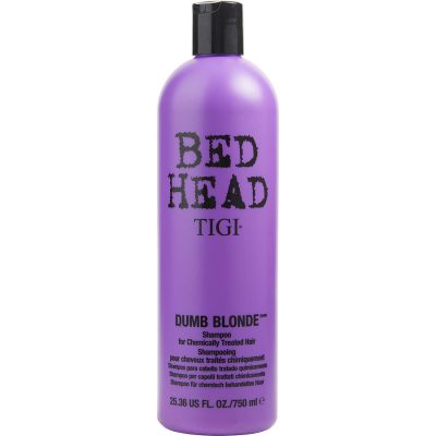 Dumb Blonde Shampoo For Chemically Treated Hair 25.36 Oz (Packaging May Vary) - Bed Head By Tigi