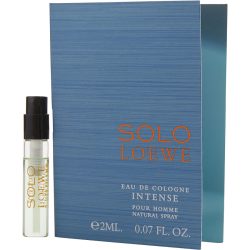 Eau De Cologne Spray Vial On Card - Solo Loewe Intense By Loewe
