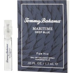 Eau De Cologne Vial On Card - Tommy Bahama Maritime Deep Blue By Tommy Bahama