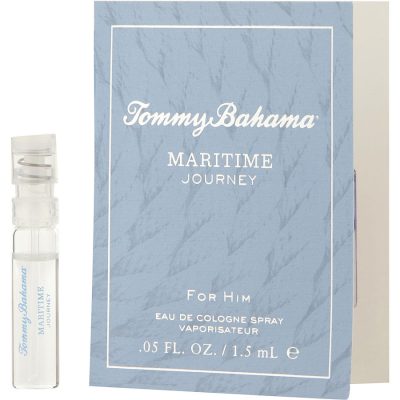 Eau De Cologne Vial On Card - Tommy Bahama Maritime Journey By Tommy Bahama