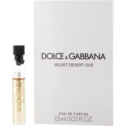 Eau De Parfum 0.05 Oz Vial - Dolce & Gabbana Velvet Desert Oud By Dolce & Gabbana