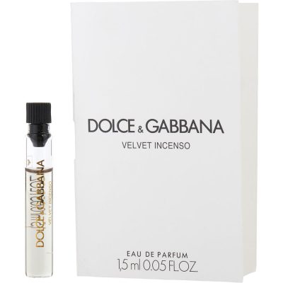Eau De Parfum 0.05 Oz Vial - Dolce & Gabbana Velvet Incenso By Dolce & Gabbana
