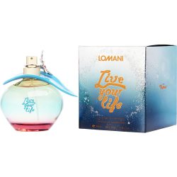 Eau De Parfum 3.4 Oz - Lomani Live Your Life By Lomani