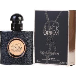 Eau De Parfum Spray 1 Oz - Black Opium By Yves Saint Laurent