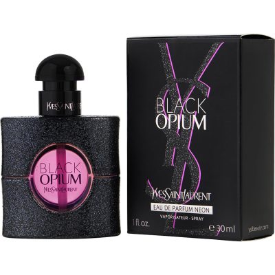 Eau De Parfum Spray 1 Oz - Black Opium Neon By Yves Saint Laurent