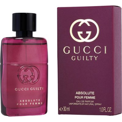 Eau De Parfum Spray 1 Oz - Gucci Guilty Absolute Pour Femme By Gucci