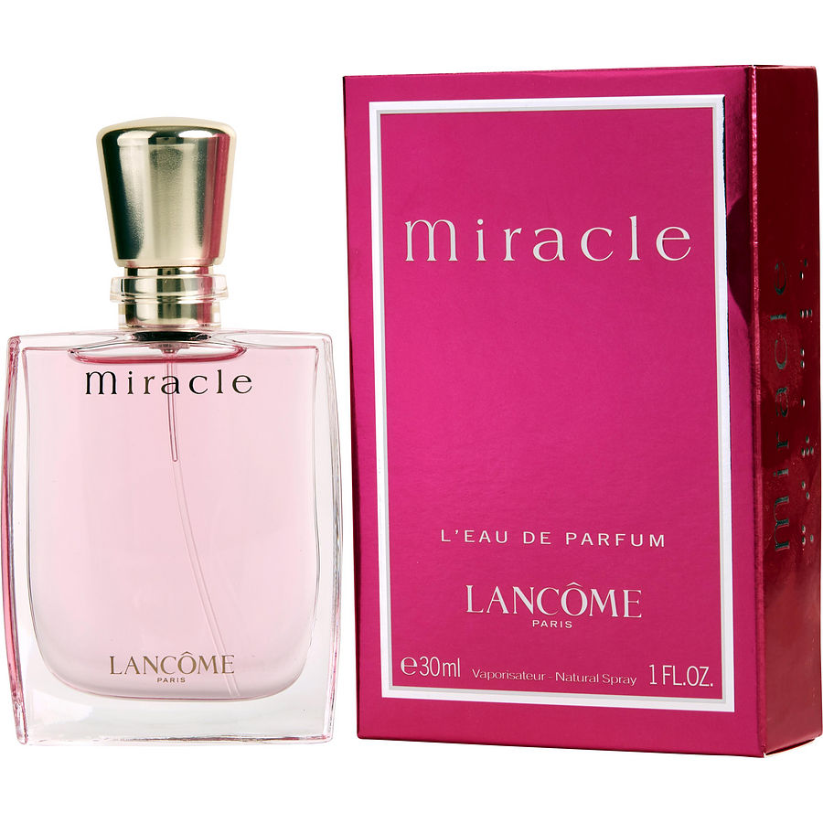 Eau De Parfum Spray 1 Oz (New Packaging) - Miracle By Lancome Eau De Parfum Spray 1 Oz (New Packaging) - Miracle By Lancome