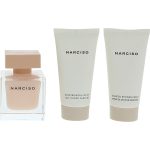 Eau De Parfum Spray 1.6 Oz & Body Lotion 1.6 Oz & Shower Gel 1.7 Oz - Narciso Rodriguez Narciso Poudree By Narciso Rodriguez