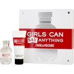 Eau De Parfum Spray 1.6 Oz & Body Lotion 3.4 Oz - Zadig & Voltaire Girls Can Say Anything By Zadig & Voltaire