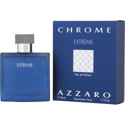 Eau De Parfum Spray 1.6 Oz - Chrome Extreme By Azzaro