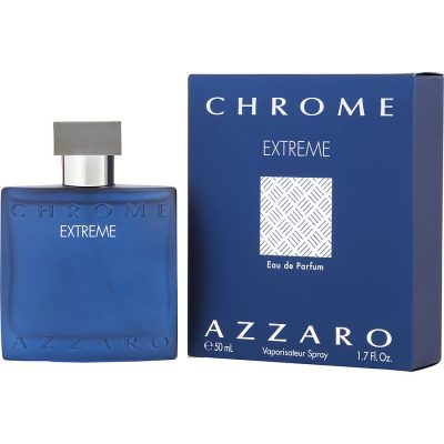Eau De Parfum Spray 1.6 Oz - Chrome Extreme By Azzaro