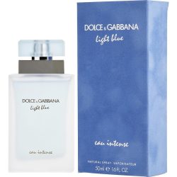 Eau De Parfum Spray 1.6 Oz - D & G Light Blue Eau Intense By Dolce & Gabbana