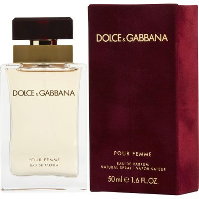 Eau De Parfum Spray 1.6 Oz - Dolce & Gabbana Pour Femme By Dolce & Gabbana