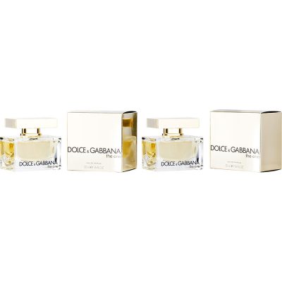 Eau De Parfum Spray 1.6 Oz Duo Pack - The One By Dolce & Gabbana