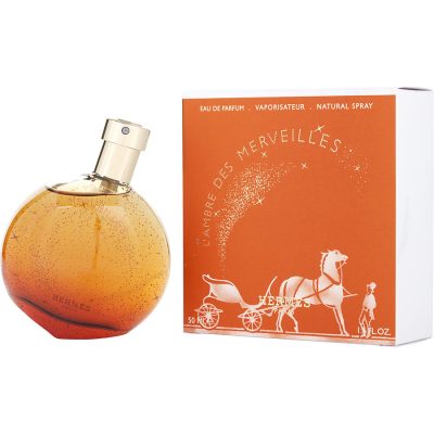 Eau De Parfum Spray 1.6 Oz - L'Ambre Des Merveilles By Hermes