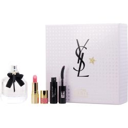 Eau De Parfum Spray 1.6 Oz & Mini Rouge Lipstick & Mascara - Mon Paris Ysl By Yves Saint Laurent