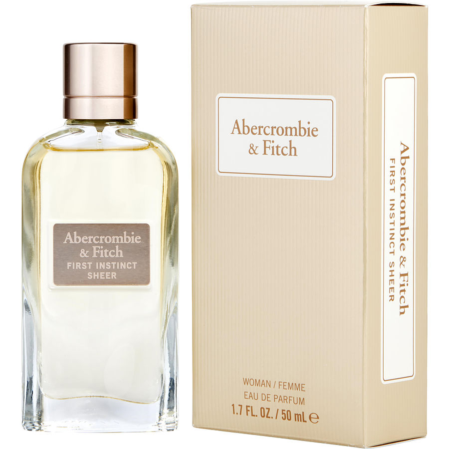Eau De Parfum Spray 1.7 Oz - Abercrombie & Fitch First Instinct Sheer By Abercrombie & Fitch Eau De Parfum Spray 1.7 Oz - Abercrombie & Fitch First Instinct Sheer By Abercrombie & Fitch