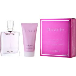 Eau De Parfum Spray 1.7 Oz & Body Lotion 1.7 Oz (Travel Offer) - Miracle By Lancome