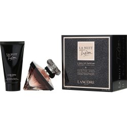 Eau De Parfum Spray 1.7 Oz & Body Lotion 1.7 Oz (Travel Offer) - Tresor La Nuit By Lancome