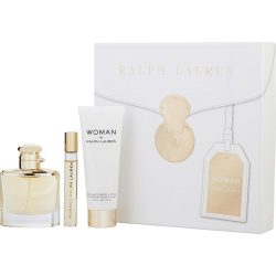 Eau De Parfum Spray 1.7 Oz & Body Lotion 2.5 Oz & Eau De Parfum Rollerball 0.33 Oz Mini - Ralph Lauren Woman By Ralph Lauren