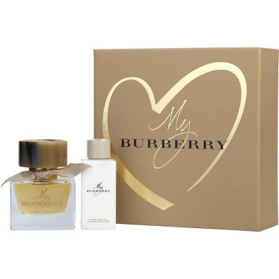 Eau De Parfum Spray 1.7 Oz & Body Lotion 2.5 Oz - My Burberry By Burberry