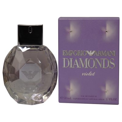 Eau De Parfum Spray 1.7 Oz - Emporio Armani Diamonds Violet By Giorgio Armani