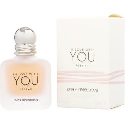 Eau De Parfum Spray 1.7 Oz - Emporio Armani In Love With You Freeze By Giorgio Armani