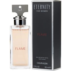 Eau De Parfum Spray 1.7 Oz - Eternity Flame By Calvin Klein