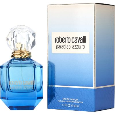 Eau De Parfum Spray 1.7 Oz - Roberto Cavalli Paradiso Azzuro By Roberto Cavalli