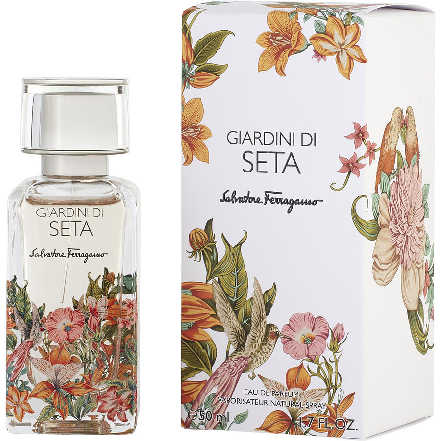 Eau De Parfum Spray 1.7 Oz - Salvatore Ferragamo Giardini Di Seta By Salvatore Ferragamo Eau De Parfum Spray 1.7 Oz - Salvatore Ferragamo Giardini Di Seta By Salvatore Ferragamo