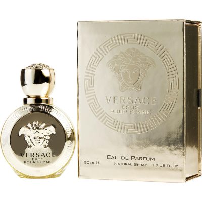Eau De Parfum Spray 1.7 Oz - Versace Eros Pour Femme By Gianni Versace