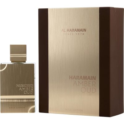Eau De Parfum Spray 2 Oz (Gold Edition) - Al Haramain Amber Oud By Al Haramain