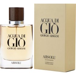Eau De Parfum Spray 2.5 Oz - Acqua Di Gio Absolu By Giorgio Armani