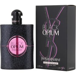 Eau De Parfum Spray 2.5 Oz - Black Opium Neon By Yves Saint Laurent