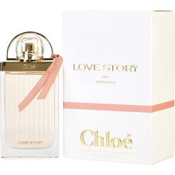 Eau De Parfum Spray 2.5 Oz - Chloe Love Story Eau Sensuelle By Chloe