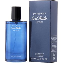 Eau De Parfum Spray 2.5 Oz - Cool Water Intense By Davidoff