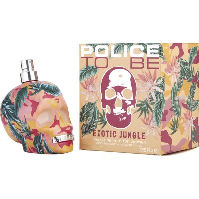 Eau De Parfum Spray 2.5 Oz - Police To Be Exotic Jungle By Police