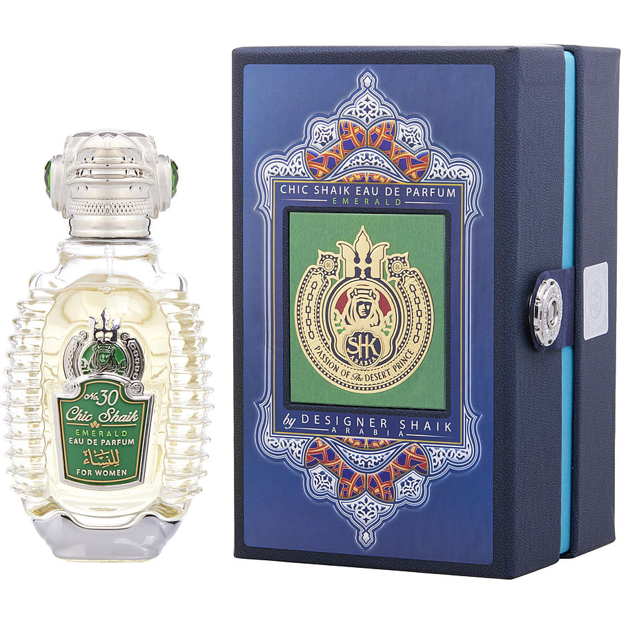 Eau De Parfum Spray 2.7 Oz - Chic Shaik Emerald No. 30 By Shaik Eau De Parfum Spray 2.7 Oz - Chic Shaik Emerald No. 30 By Shaik