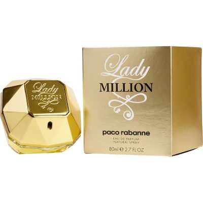 Eau De Parfum Spray 2.7 Oz - Paco Rabanne Lady Million By Paco Rabanne