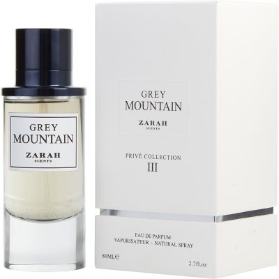 Eau De Parfum Spray 2.7 Oz - Zarah Grey Mountain By Zarah