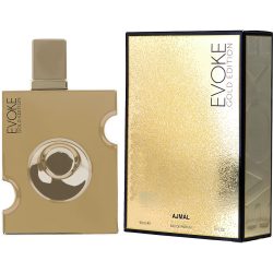 Eau De Parfum Spray 3 Oz - Ajmal Evoke Gold By Ajmal